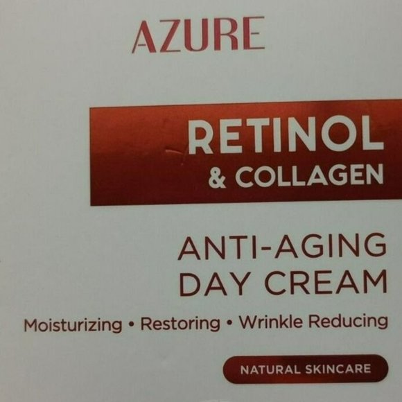 Azure Retinol & Collagen Anti-Aging Day Cream 1.69 Fl. Oz. / 50ml - Picture 2 of 5